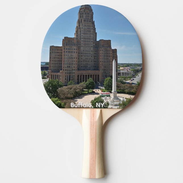 Buffalo, NY  Ping Pong Paddle (Front)