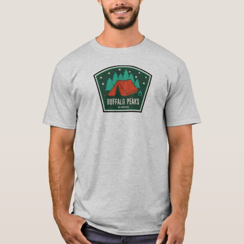 Buffalo Peaks Wilderness Colorado Camping T_Shirt