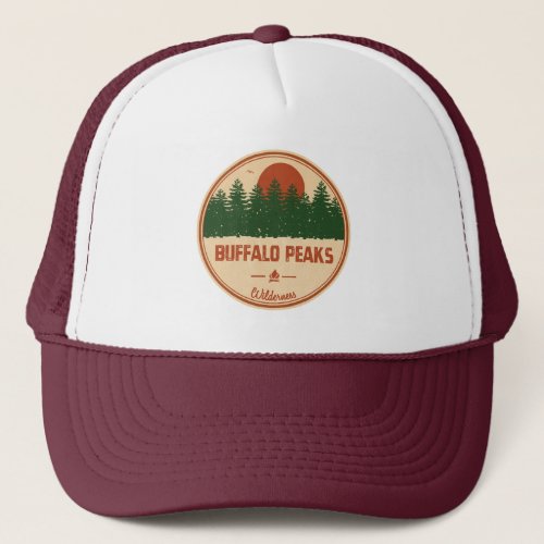 Buffalo Peaks Wilderness Colorado Trucker Hat