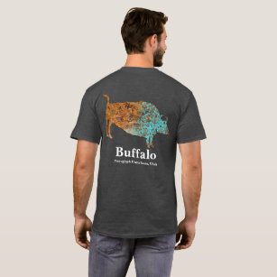 Buffalo Petroglyph T-Shirt