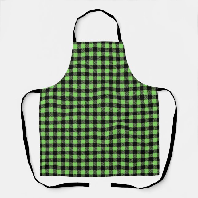 Buffalo Plaid Apron (Front)