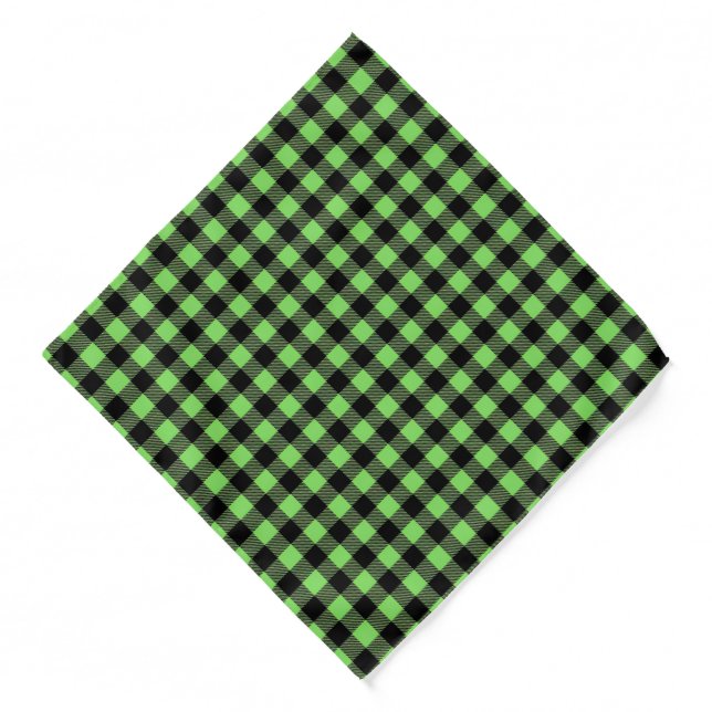 Buffalo Plaid Bandana (Front)