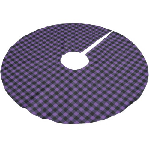 Buffalo Plaid Brushed Polyester Tree Skirt