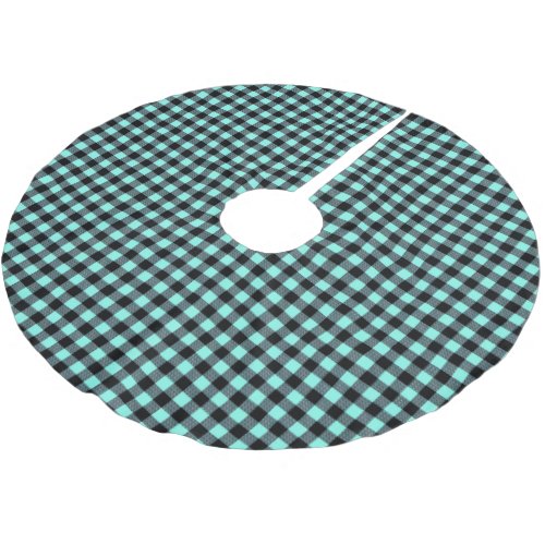 Buffalo Plaid Brushed Polyester Tree Skirt