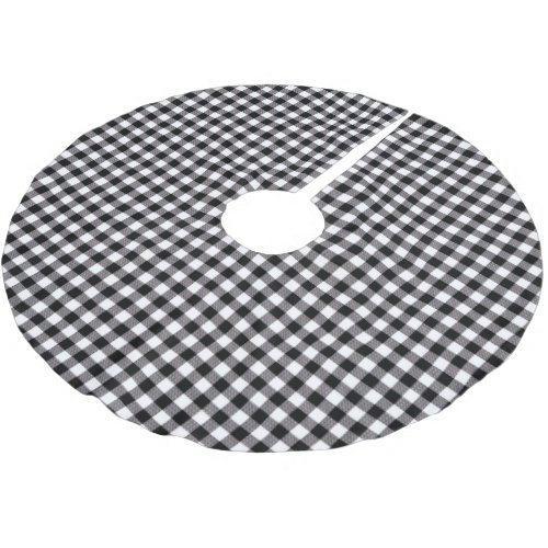 Buffalo Plaid Brushed Polyester Tree Skirt