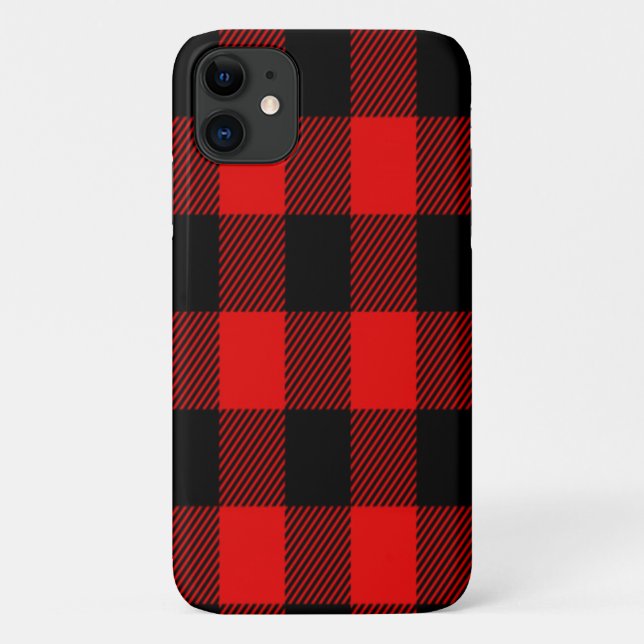 Buffalo Plaid Case-Mate iPhone Case (Back)