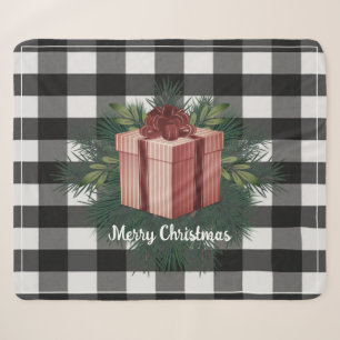 Buffalo Plaid Christmas Gift Red Holiday Sherpa Blanket