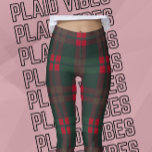 Buffalo Plaid Christmas Pattern Green Red Black Leggings<br><div class="desc">Get cozy this Christmas season by wrapping yourself in plaid, the warmth of tradition. This buffalo plaid design features a pattern of green, red, and black. Life is better in plaid, so get your leggings today and start living your life to the fullest. The leggings in the picture are a...</div>