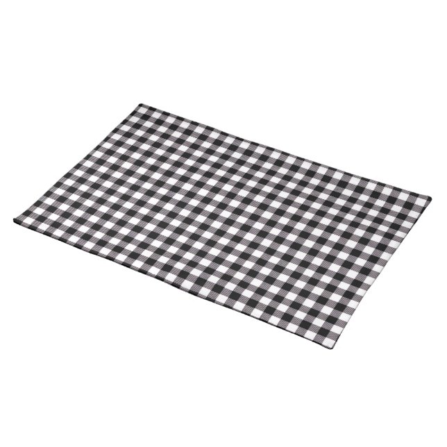 Buffalo Plaid Cloth Placemat (On Table)