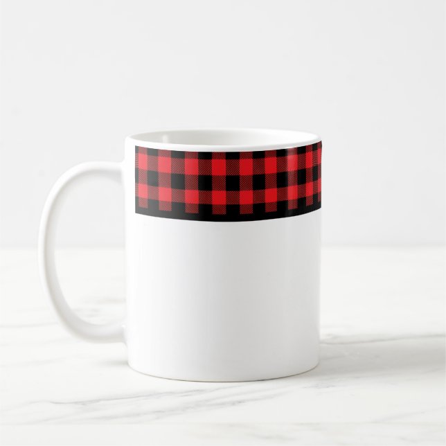 Buffalo Plaid Coffee Mug (Left)