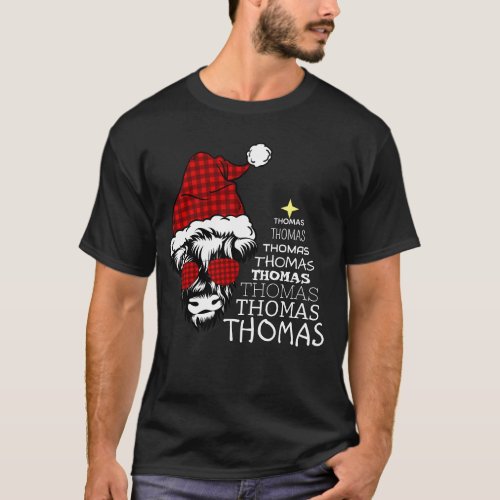 Buffalo plaid COOL Christmas tree T_Shirt