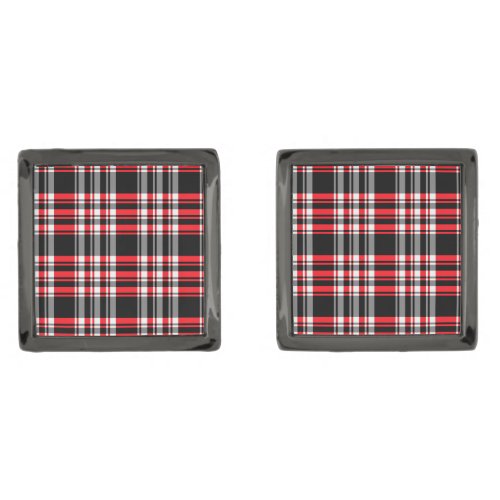 Buffalo Plaid Cufflinks