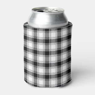 Buffalo Plaid Design Can Cooler