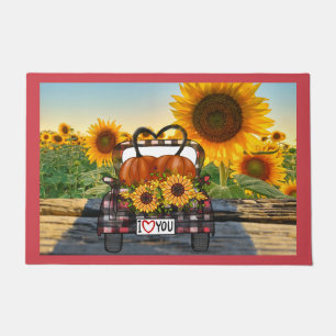 Buffalo Plaid Fall Doormat