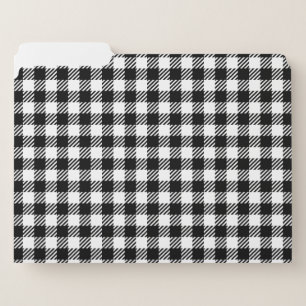 Buffalo Plaid File Folders