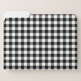 Buffalo Plaid File Folders