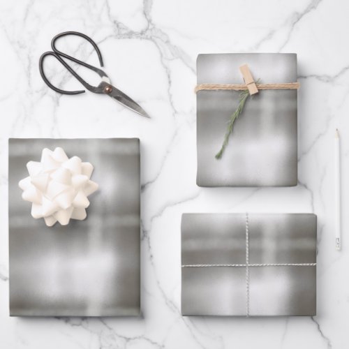 buffalo plaid gray white tartan watercolor rustic wrapping paper sheets