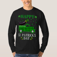 Buffalo Plaid Green Truck Eggplant Fruit St  Patri