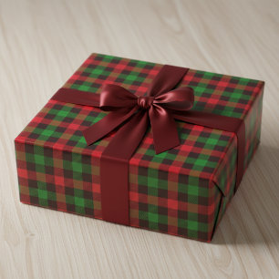 Buffalo Plaid Holiday Wrapping Paper