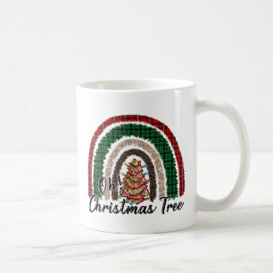 Buffalo Plaid & Leopard Print Rainbow (2) Coffee Mug