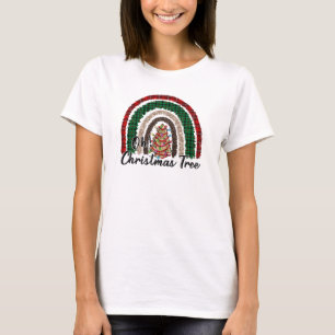 Buffalo Plaid & Leopard Print Rainbow (2) T-Shirt