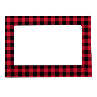 Buffalo Plaid Magnetic Frame