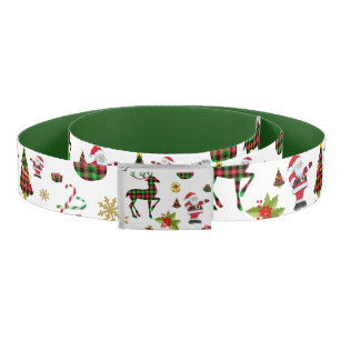 Buffalo Plaid Pattern  Belt