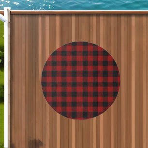 Buffalo Plaid Pattern Outdoor Rug