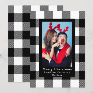 Buffalo Plaid Pattern Photo Template Personalized