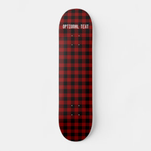 Buffalo Plaid Pattern Skateboard