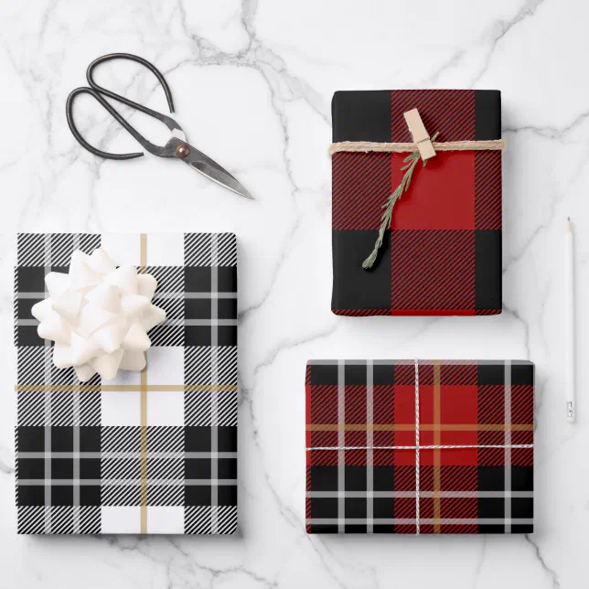 Buffalo Plaid Wrapping Paper