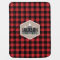 Buffalo Plaid Personalized Baby Blanket