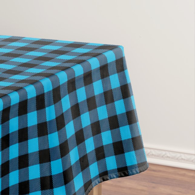 Buffalo Plaid Print Tablecloth (In Situ)
