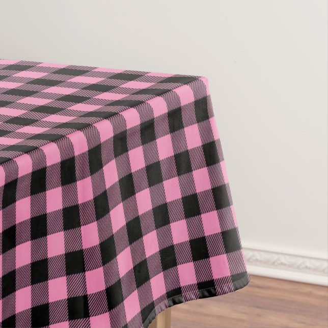 Buffalo Plaid Print Tablecloth (In Situ)