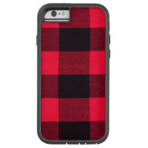 Buffalo Plaid Red and Black Trendy