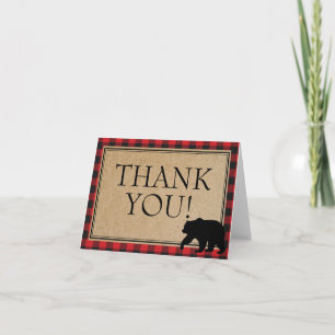 Buffalo Plaid Thank You Notes