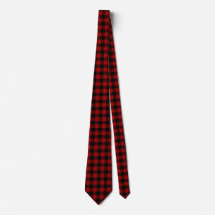 Buffalo Plaid Tie for a Sportsman Dad