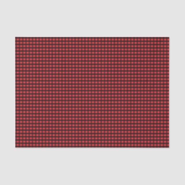 Buffalo Plaid Tissue Paper (Front)