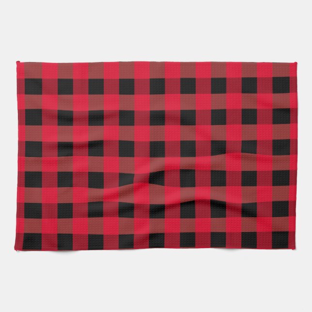 Buffalo plaid towel (Horizontal)