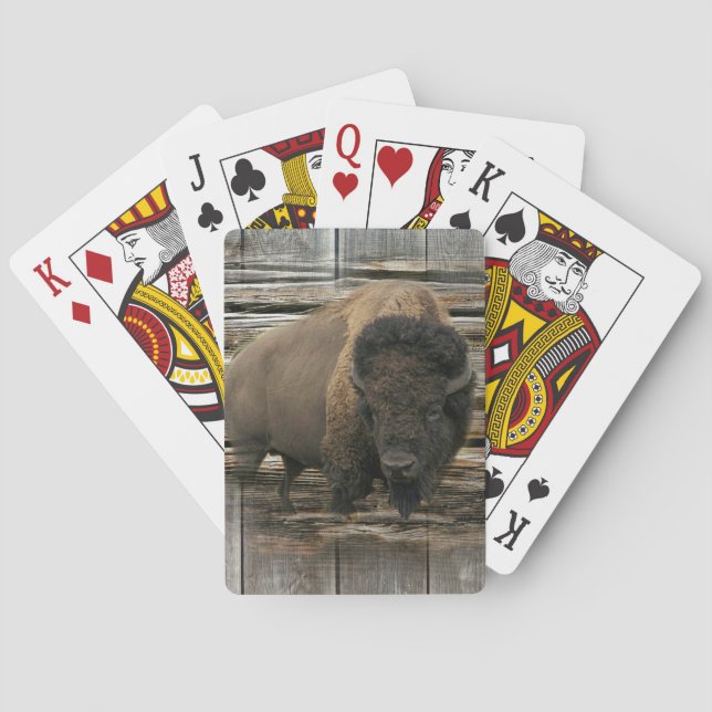 Buffalo Poker Cards (Back)
