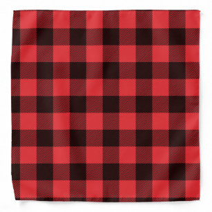 buffalo plaid handkerchief