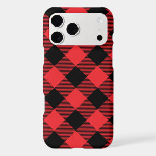 Buffalo Red Black Plaid Check iPhone 17 Pro Max Case