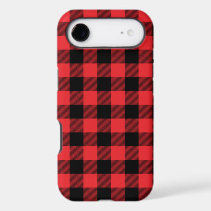 Buffalo Red Black Plaid Check iPhone 17 Air Case