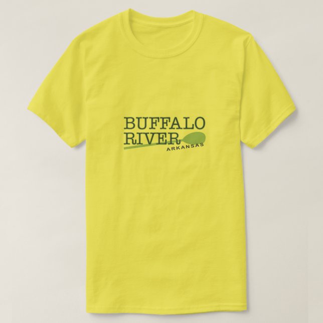 Buffalo River Arkansas T-shirt (Design Front)
