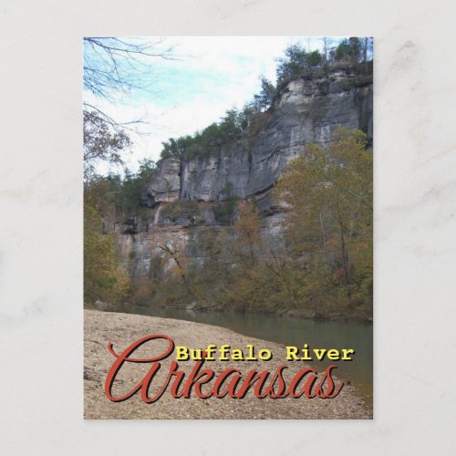 Buffalo River Arkansas Travel Photograph Postcard