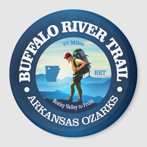 Buffalo River Trail C Magnet