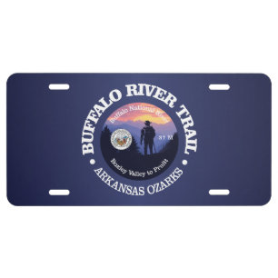 Buffalo River Trail (rd2) License Plate
