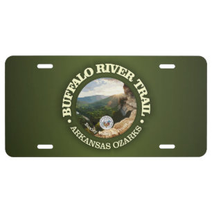 Buffalo River Trail (rd) License Plate