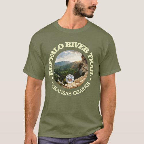 Buffalo River Trail rd T_Shirt