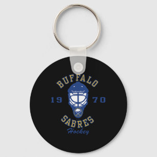 Buffalo Sabres Hockey Mask Gray Nhl Officially Lic Keychain